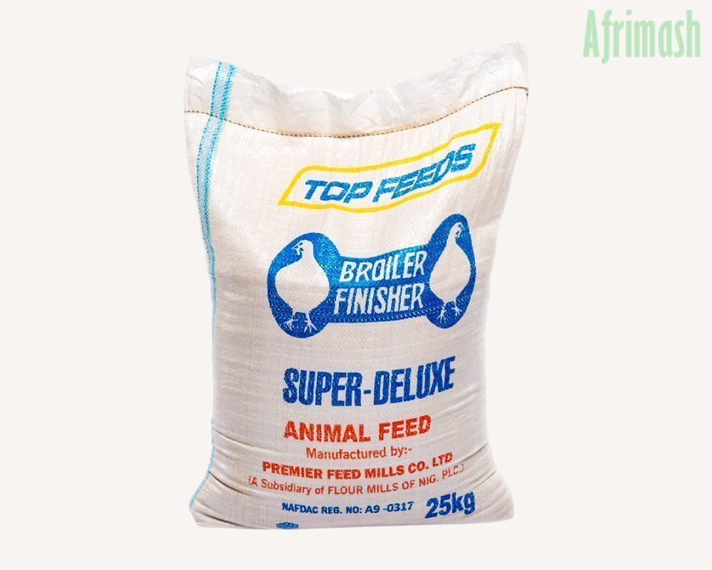 TopFeed Broiler Finisher Feed (Mash Pellets) 25kg Bag Afrimash