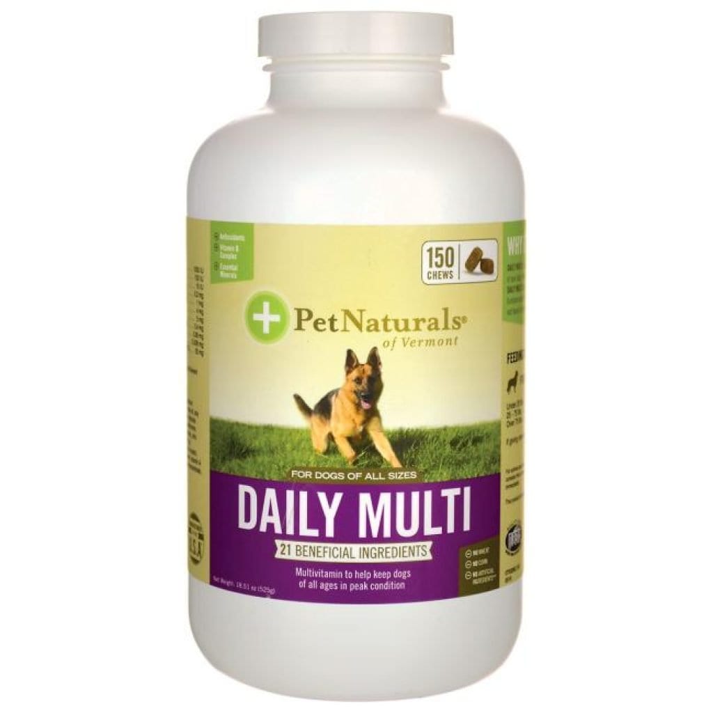 Daily Multi (Chewable Multivitamin for Dogs Pet Naturals 150 Chews
