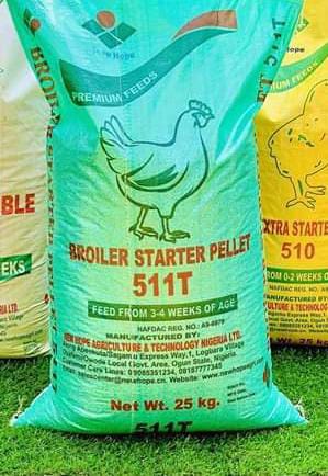 New Hope Starter Feed (Broiler | Pellet | Commercial Ration ...